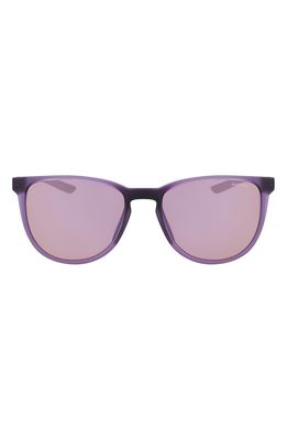 NIKE Cool Down 54mm Sunglasses in Matte Amethyst Ash/violet Mir