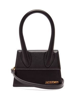 Jacquemus - Chiquito Small Leather Bag - Womens - Black