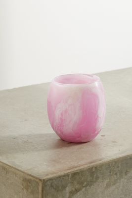 Dinosaur Designs - Rock Large 9.5cm Swirled Resin Cup - Pink