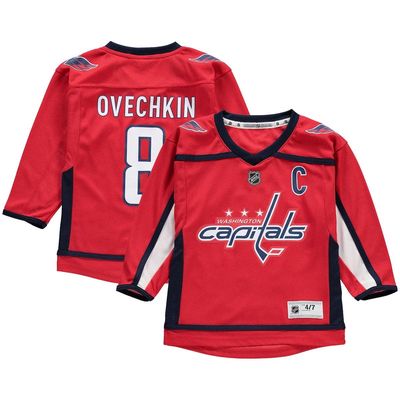 Outerstuff Preschool Alexander Ovechkin Red Washington Capitals Replica Player Jersey