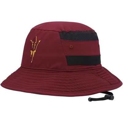 Men's adidas Maroon Arizona State Sun Devils 2021 Sideline AEROREADY Bucket Hat