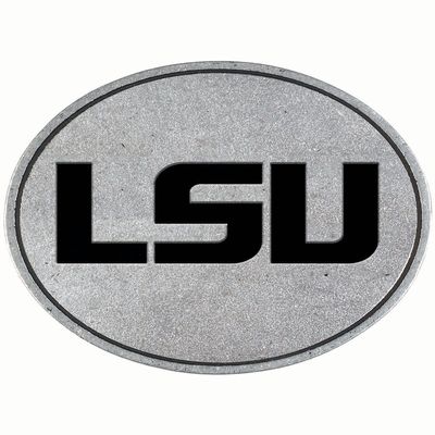 CARSON INDUSTRIES LSU Tigers Standard Pewter Hitch Cover