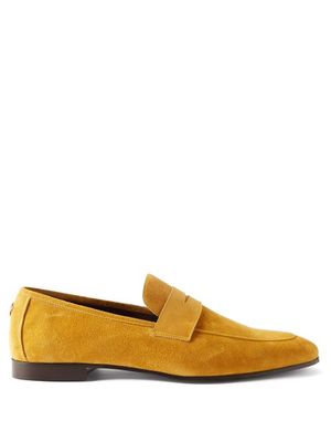Bougeotte - Suede Loafers - Mens - Yellow