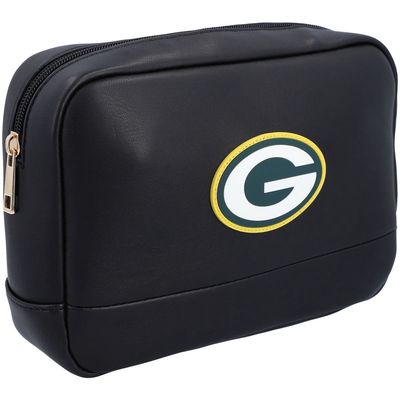 CUCE Green Bay Packers Cosmetic Bag in Black