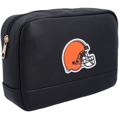 CUCE Cleveland Browns Cosmetic Bag in Black