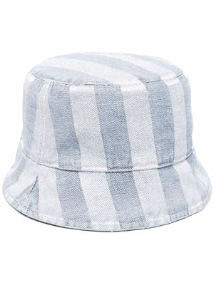 Sunnei reversible denim bucket hat - Blue