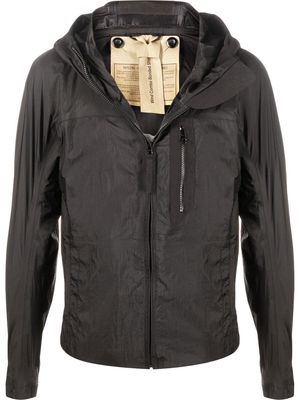Ten C panelled hooded jacket - Black