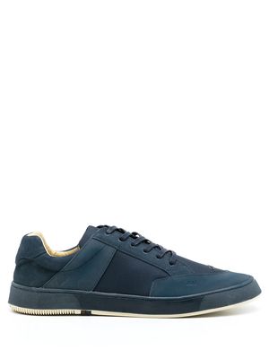 Osklen Soho panelled low-top sneakers - Blue