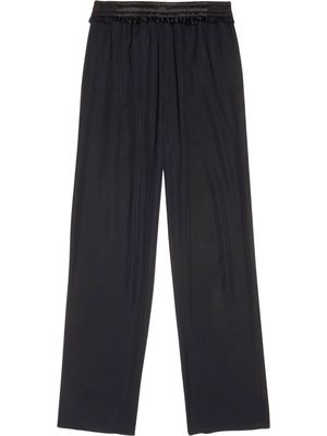 Balenciaga tailored track trousers - Black
