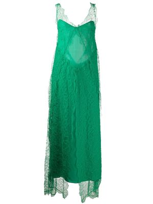KHAITE The Ash Dress - Green