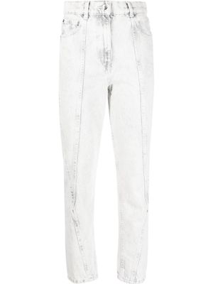 IRO Catis high-rise cropped jeans - Grey