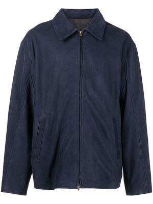 Fear Of God zip-fastening long-sleeve shirt - Blue