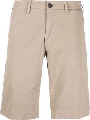 Canali slim-cut chino shorts - Neutrals