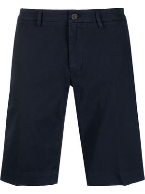 Canali slim-cut chino shorts - Blue