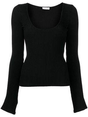 ANINE BING Scarlet scoop neck sweater - Black