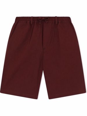 Dolce & Gabbana Kids drawstring cotton shorts - Red