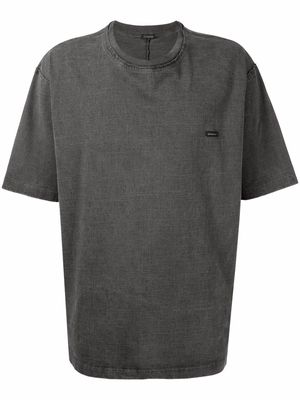 Undercoverism logo patch short-sleeve T-shirt - Grey