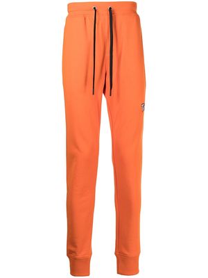 Moose Knuckles logo-print cotton sweatpants - Orange