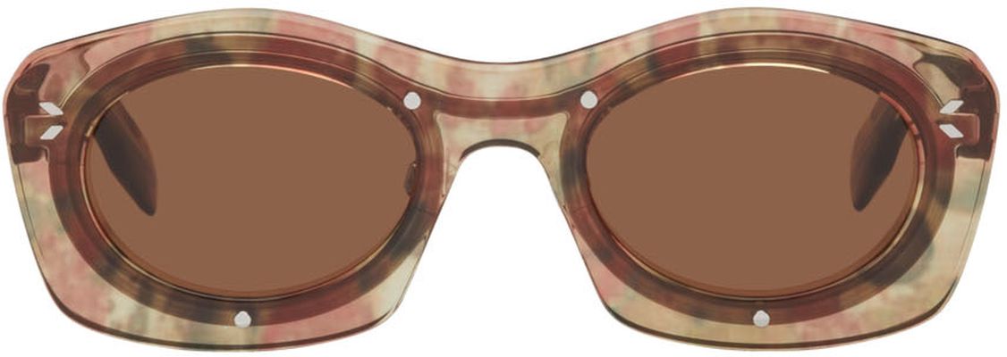 MCQ Brown No.9 Sunglasses