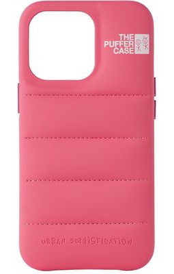 Urban Sophistication Pink 'The Puffer' iPhone 13 Pro Case