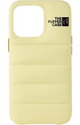 Urban Sophistication Yellow 'The Puffer' iPhone 13 Pro Case