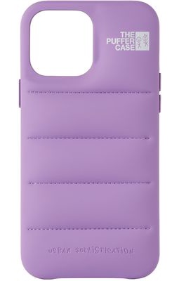 Urban Sophistication Purple 'The Puffer' iPhone 13 Pro Max Case