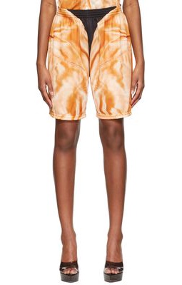Sia Arnika Orange Polyester Shorts
