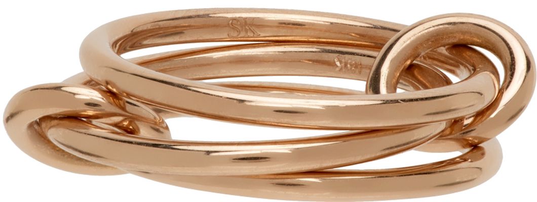 Spinelli Kilcollin SSENSE Exclusive Rose Gold Solarium Ring