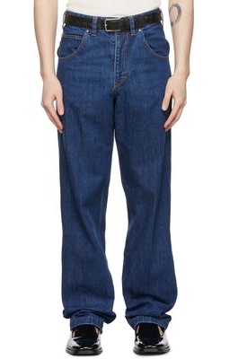 Commission SSENSE Exclusive Indigo Jeans
