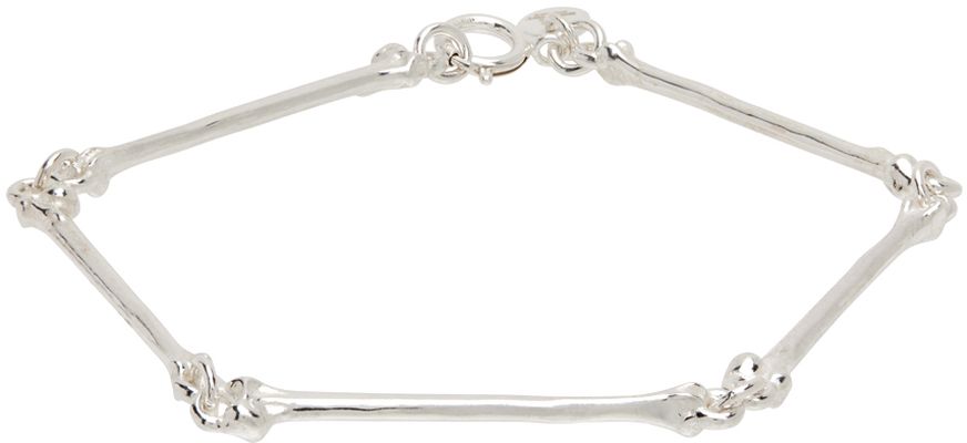 TAKAHIROMIYASHITA TheSoloist. Silver Skeleton Bone Bracelet