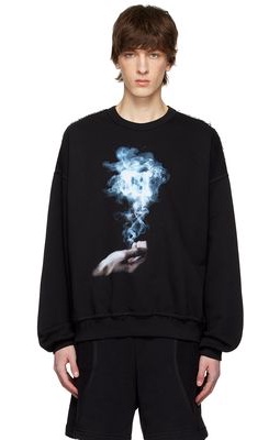 MISBHV Black Cotton Sweatshirt
