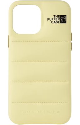 Urban Sophistication Yellow 'The Puffer' iPhone 13 Pro Max Case