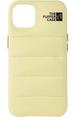 Urban Sophistication Yellow 'The Puffer' iPhone 13 Case