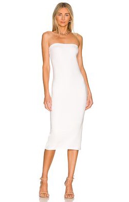 Skin Hestia Strapless Dress in White