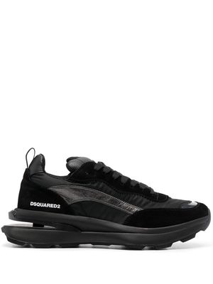 Dsquared2 tonal low top trainers - Black