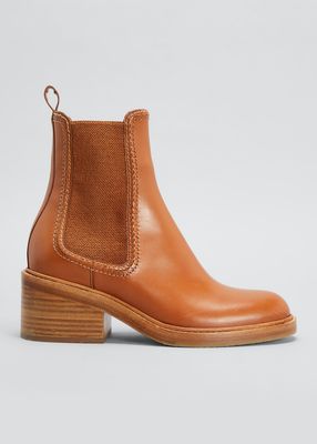 Mallo Leather Ankle Chelsea Boots