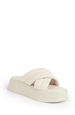 Vagabond Shoemakers Courtney Platform Sandal in Off White