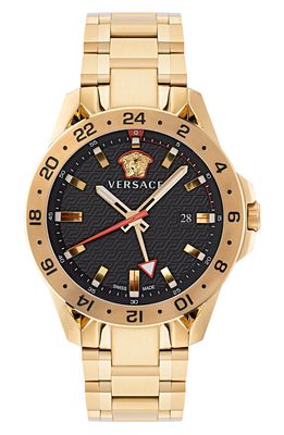 VERSACE Sport Tech GMT Bracelet Watch