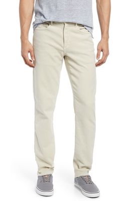 Faherty Stretch Terry 5-Pocket Pants in Stone