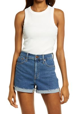 Madewell Brightside Tank Top in Lighthouse