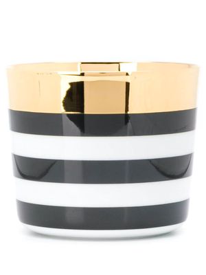 Fürstenberg striped cup - Black
