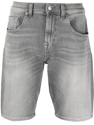 7 For All Mankind knee-length denim shorts - Grey