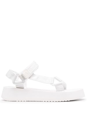 Calvin Klein Jeans logo strap sandals - White