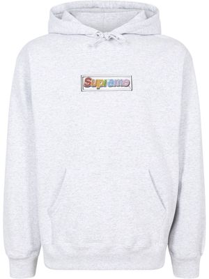 Supreme Bling Box Logo hoodie - Grey
