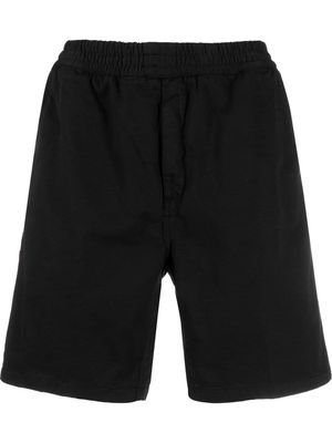 Carhartt WIP Flint elasticated drawcord shorts - Black
