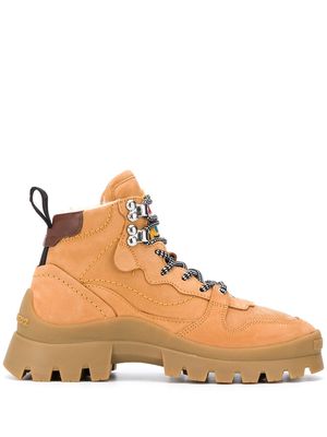 Dsquared2 lace-up hiking boots - Brown
