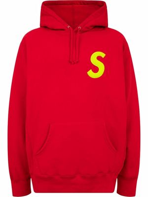 Supreme S-logo hoodie "FW19" - Red