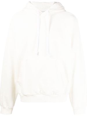 KUSIKOHC sketch-print cotton hoodie - Neutrals