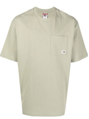 The North Face chest patch T-shirt - Green