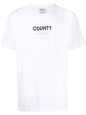 Marcelo Burlon County of Milan text-print T-shirt - White
